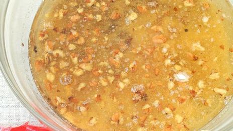 медово-кофейный постный манник