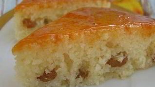 Медовый манник с изюмом