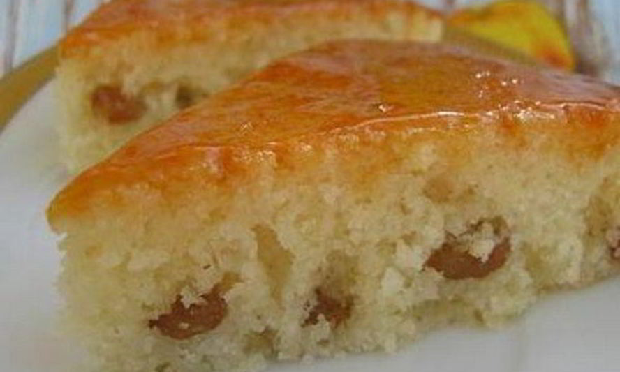 Рецепт медового манника с изюмом