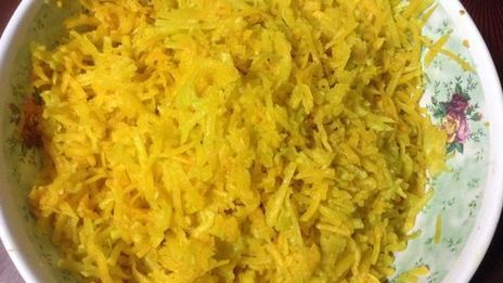 насыпной манник с тыквенной начинкой