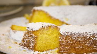 Нежный лимонный манник