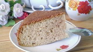 Пирог манник на кефире