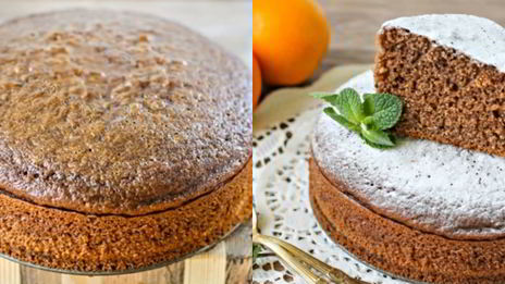 шоколадный манник без яиц