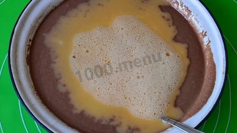 шоколадный манник на кефире