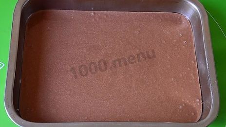 шоколадный манник на кефире