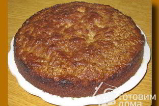 Шоколадный манник с халвой