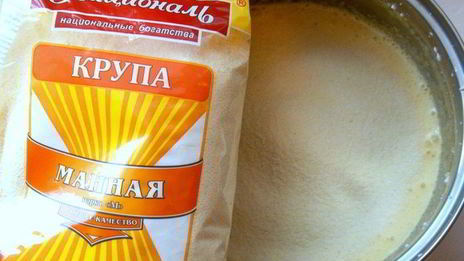 сливочно-шоколадный манник