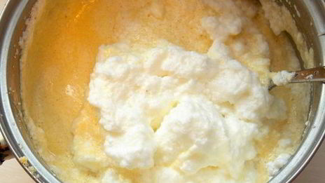 сливочно-шоколадный манник