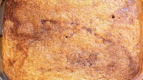 сливочно-шоколадный манник