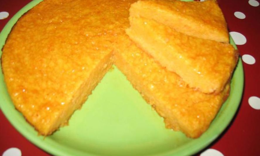 Рецепт тыквенного манника без яиц и муки