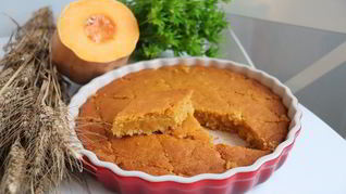 Элементарный постный манник с тыквой и апельсином