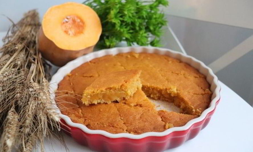 Рецепт элементарного постного манника с тыквой и апельсином