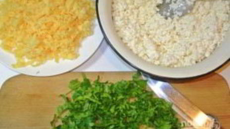 несладкая выпечка с творогом