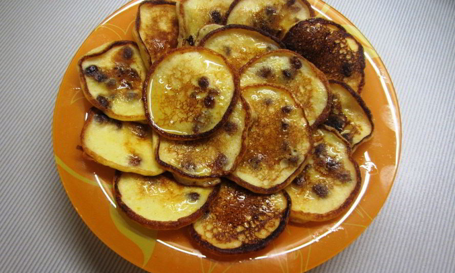 Рецепт апельсиновых оладий