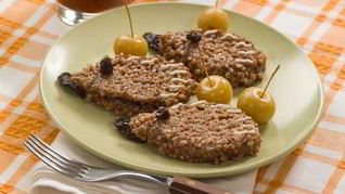 Ароматные гречневые оладьи с медом