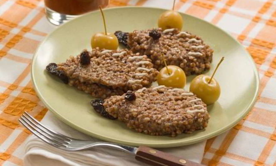 Рецепт ароматных гречневых оладий с медом