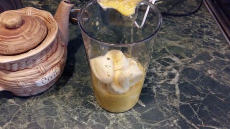 банановые оладьи с овсяной мукой