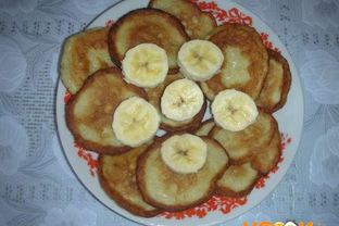 Банановые оладьи