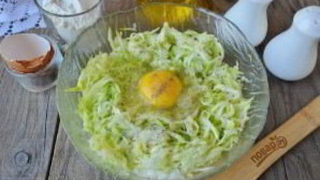 быстрые оладьи из кабачков