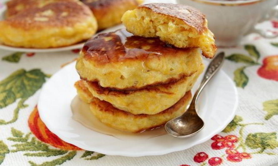 Рецепт дрожжевых тыквенных оладий