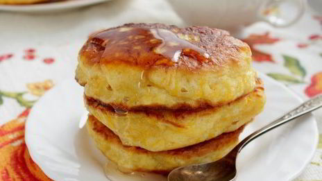 дрожжевые тыквенные оладьи