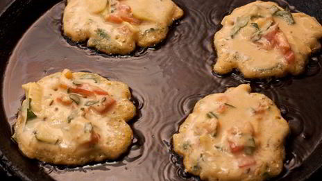 гороховые оладьи