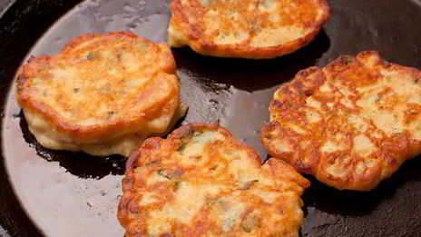 гороховые оладьи