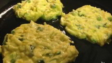 кабачковые оладьи минутка