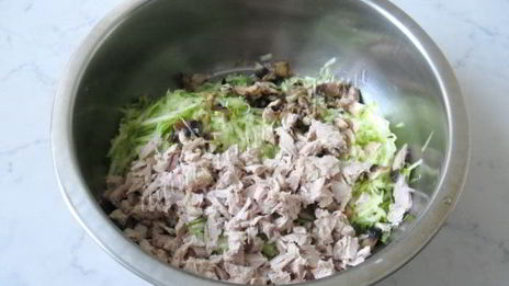 кабачковые оладьи с мясом и грибами