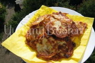 Кабачковые оладьи