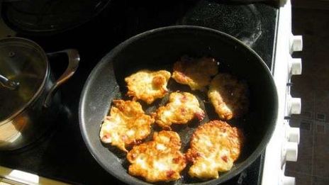 кабачковые оладьи