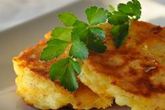 Картофельные оладьи с сыром