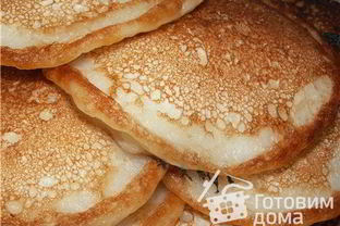 Кефирные оладушки без яиц