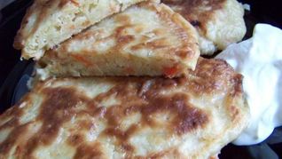 Куриные оладьи