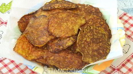 морковные оладьи с манкой