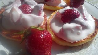 Оладушки из домашнего творога