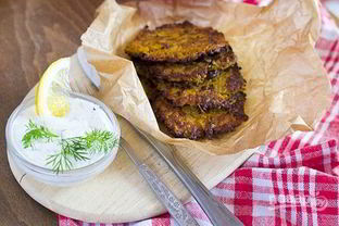 Оладьи из баклажанов