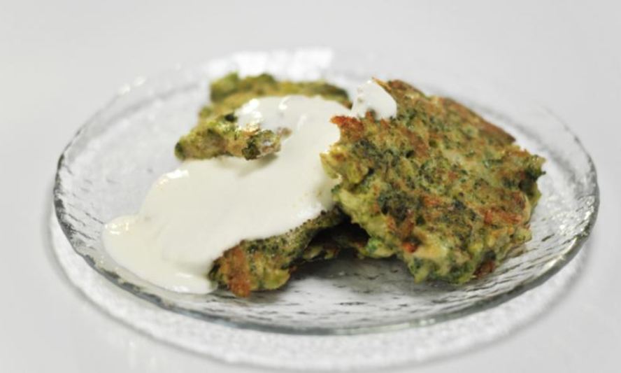 Рецепт оладий из брокколи