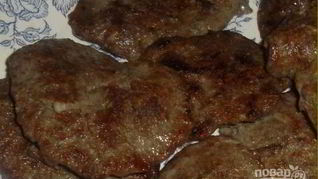 Оладьи из говяжьей печени