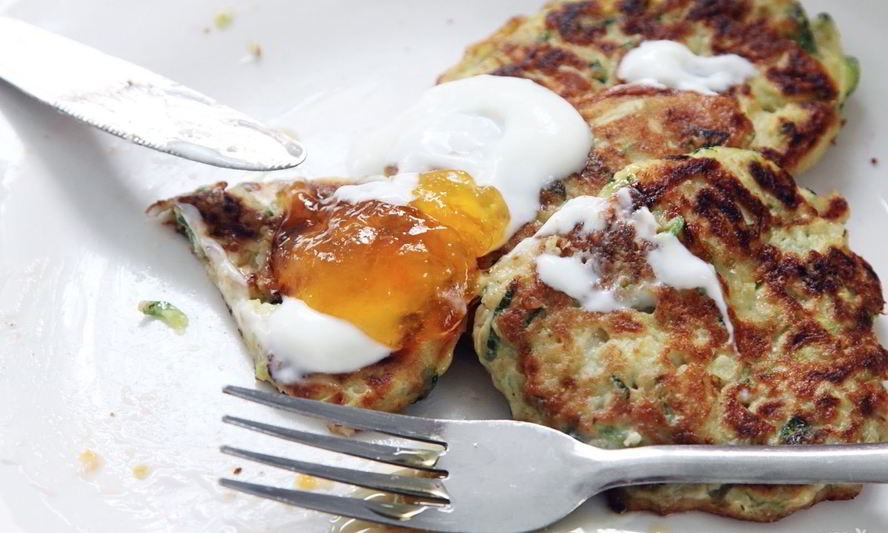 Рецепт оладий из кабачка