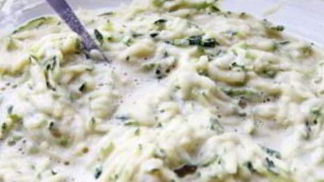 оладьи из кабачка