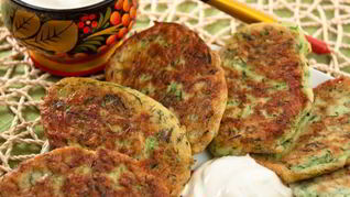 Оладьи из кабачков