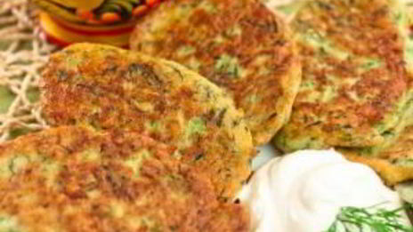 оладьи из кабачков