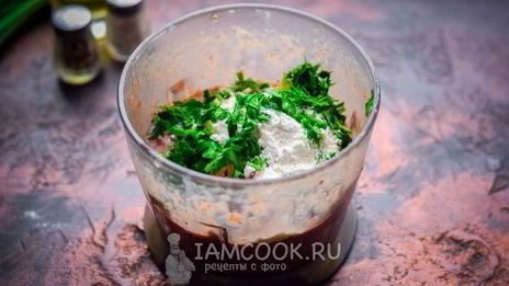 оладьи из куриной печени с овощами