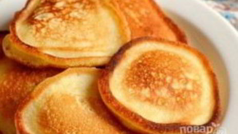 оладьи из манки