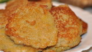 Оладьи из топинамбура