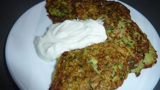 Оладьи из цуккини