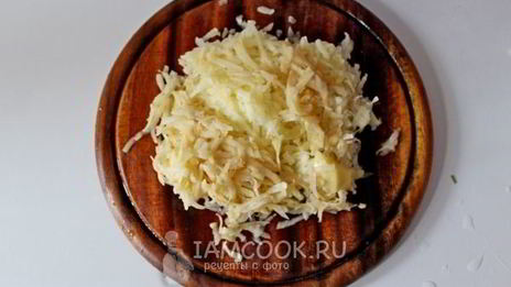 оладьи из цветной капусты и картофеля