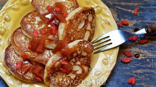 Оладьи на кефире без яиц