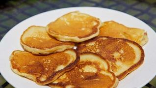 Оладьи на молоке